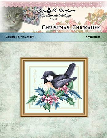 click here to view larger image of Christmas Chickadee Ornament (chart)