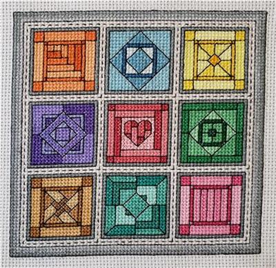 click here to view larger image of Quilt Blocks 3 - Gemstones (chart)