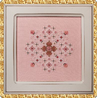 click here to view larger image of Queens Snowflake w/Embellishment Pack (counted cross stitch kit)