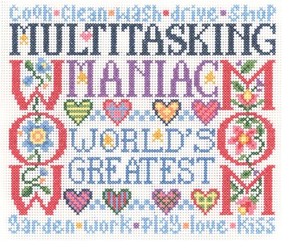 click here to view larger image of Multitasking Mom - Sandra Cozzolino (chart)