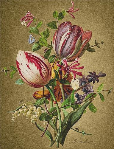 click here to view larger image of Bouquet of Tulips (chart)
