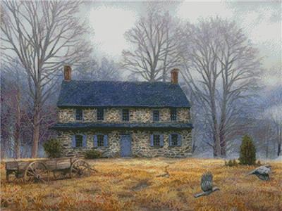click here to view larger image of Old Farmhouse, The (chart)