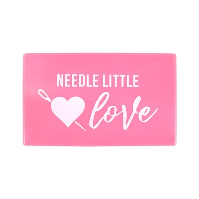 click here to view larger image of Needle Little Love - Pink Magnetic Needle Case (accessory)