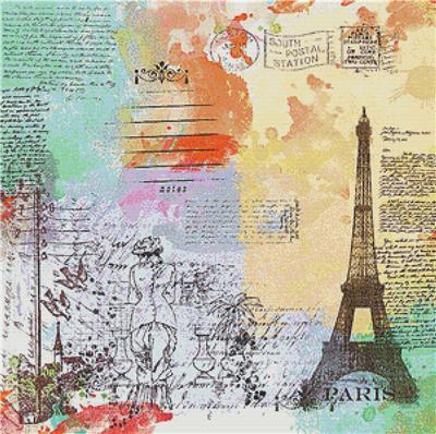 click here to view larger image of Parisian Scrapbook (chart)