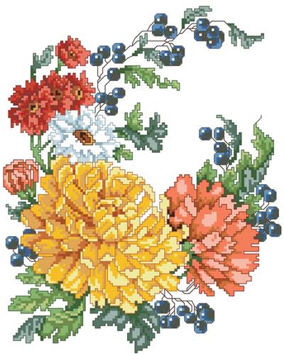 click here to view larger image of Chrysanthemums (chart)