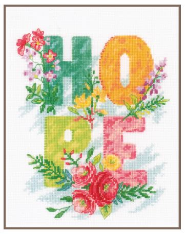 click here to view larger image of Hope (counted cross stitch kit)