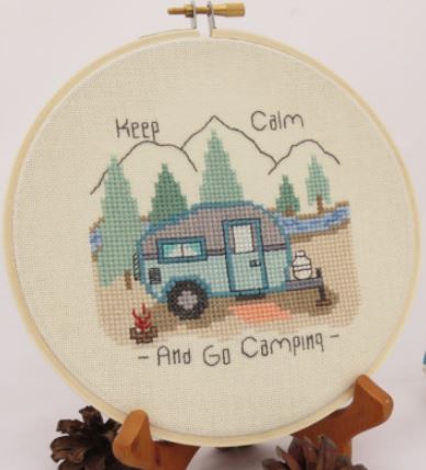click here to view larger image of Keep Calm and Go Camping (chart)