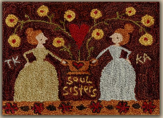 click here to view larger image of Soul Sisters (Punchneedle)