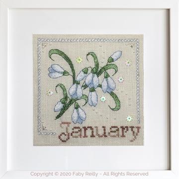 click here to view larger image of Anthea Calendar - January  (chart)