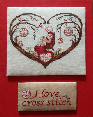 click here to view larger image of I Love Cross Stitch (chart)