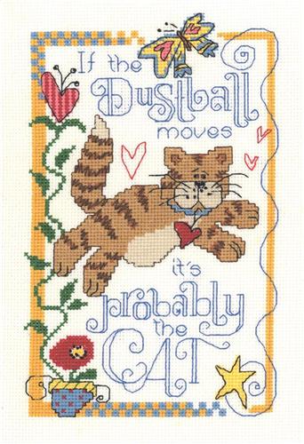 click here to view larger image of Dustball Cat - Diane Arthurs (chart)