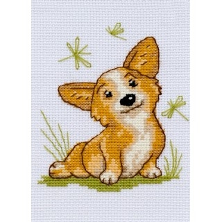 click here to view larger image of Doggy - 0224 (counted cross stitch kit)