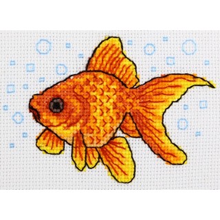 click here to view larger image of Goldfish (counted cross stitch kit)