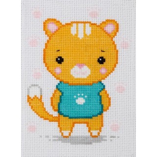 click here to view larger image of Cat - 0236 (counted cross stitch kit)