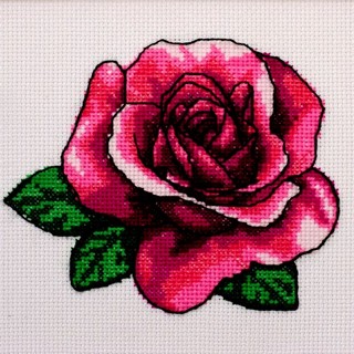 click here to view larger image of Rose- 0221 (counted cross stitch kit)
