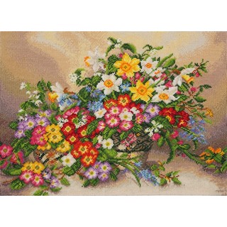 click here to view larger image of Spring Extravaganza (counted cross stitch kit)