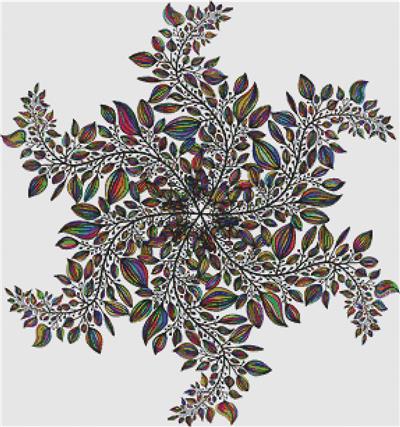 click here to view larger image of Leaf Mandala (chart)