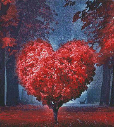 click here to view larger image of Valentine Heart Tree (Crop) (chart)