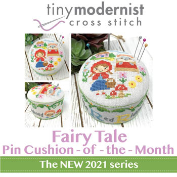 click here to view larger image of Fairy Tale Pin Cushions - Little Red Riding Hood (chart)