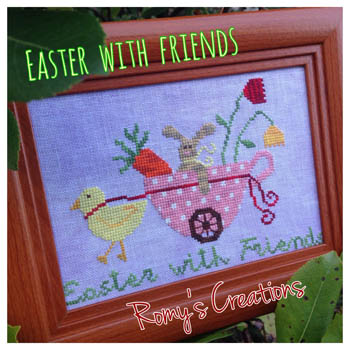 click here to view larger image of Easter with Friends (chart)
