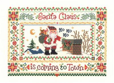 click here to view larger image of Santas Coming - Sandra Cozzolino (chart)