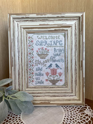 click here to view larger image of Welcome Spring Sampler (chart)