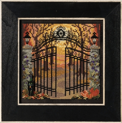 click here to view larger image of Spooky Gate (2021) (counted cross stitch kit)