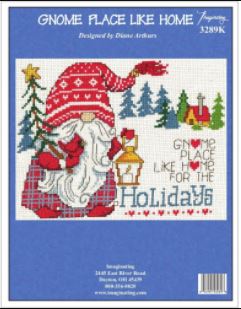 click here to view larger image of Gnome Place Like Home - Diane Arthurs (counted cross stitch kit)