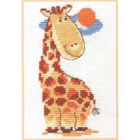 click here to view larger image of Giraffe (counted cross stitch kit)