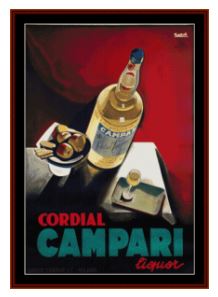 click here to view larger image of Campari - Vintage Poster (chart)