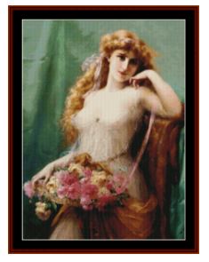 click here to view larger image of Basket of Roses - Emile Vernon (chart)
