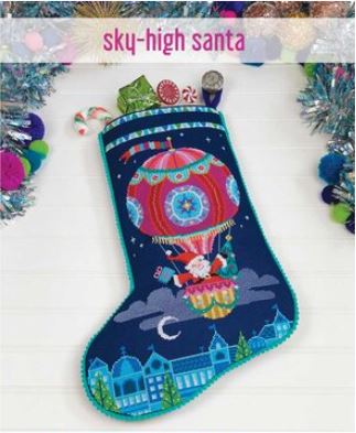 click here to view larger image of Sky High Santa (chart)