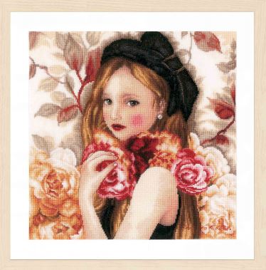 click here to view larger image of I Hold Roses (counted cross stitch kit)