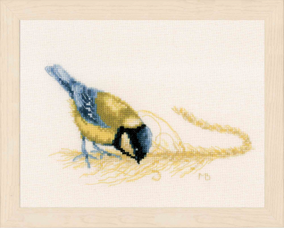 click here to view larger image of Tomtit - Marjolein Bastin (counted cross stitch kit)