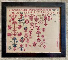 click here to view larger image of Lisabetta's Marking Sampler (chart)