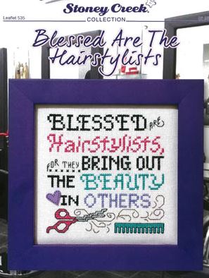 click here to view larger image of Blessed Are The Hairstylists (chart)