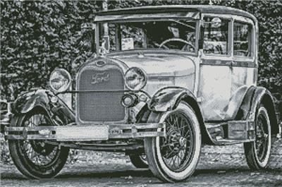 click here to view larger image of Vintage Ford (chart)