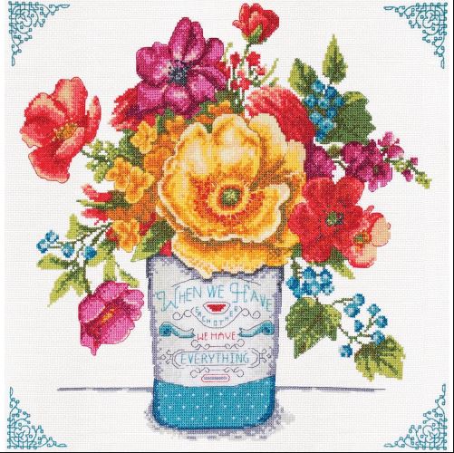 click here to view larger image of Country Fresh (counted cross stitch kit)
