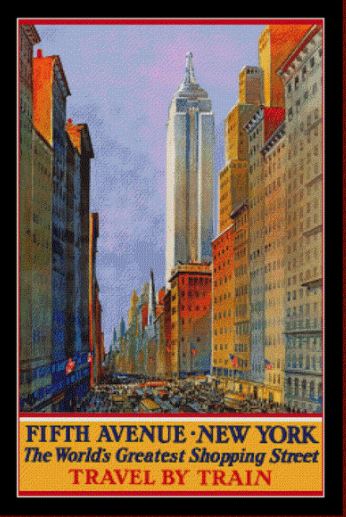 click here to view larger image of Fifth Avenue - New York (chart)