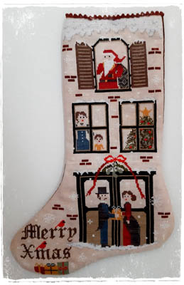 click here to view larger image of Vintage Christmas Stocking (chart)