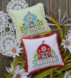 click here to view larger image of Bitty Barns - Spring & Summer (chart)