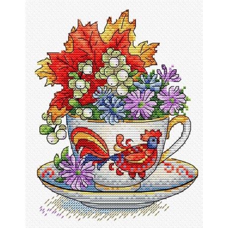 click here to view larger image of Autumn Taste (counted cross stitch kit)