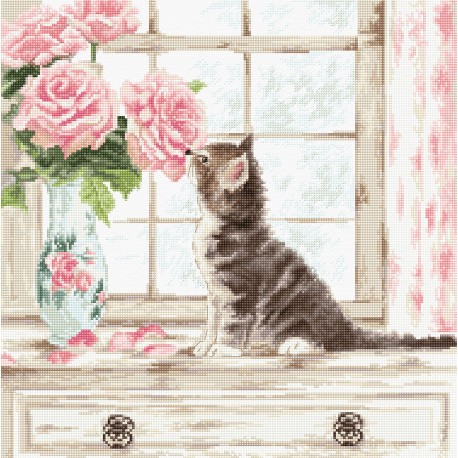click here to view larger image of Sweet Scent (counted cross stitch kit)