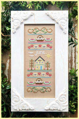 click here to view larger image of Sampler of the Month - June (chart)