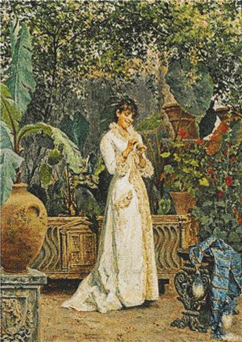 click here to view larger image of Lady in Her Garden, A (chart)