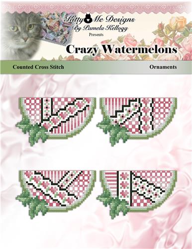 click here to view larger image of Crazy Watermelons Ornaments (chart)
