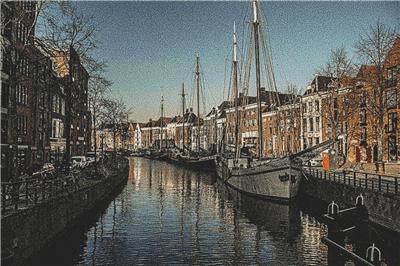 click here to view larger image of Canal In Groningen (chart)