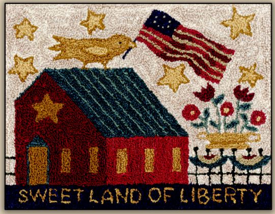 click here to view larger image of Sweet Land (Punchneedle)