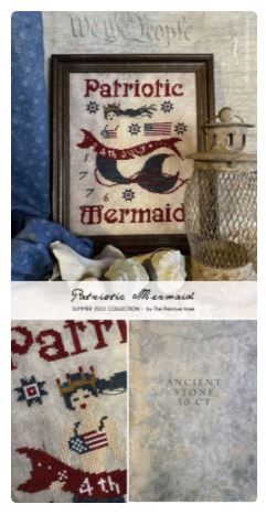 click here to view larger image of Patriotic Mermaid (chart)