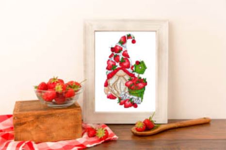 click here to view larger image of Gnome Aux Fraises (Strawberry Gnome) (chart)